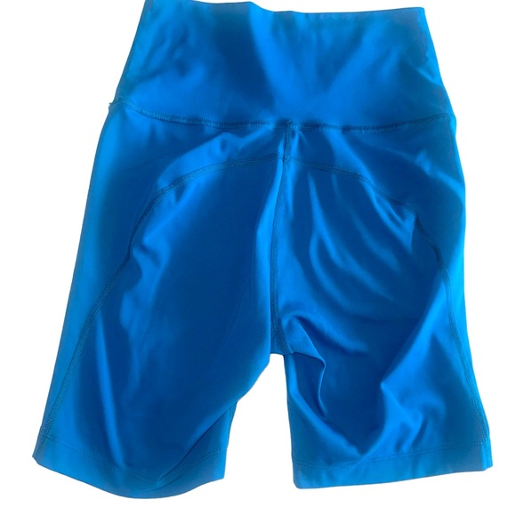 Outdoor Voices Gulf Blue Athletic Workout LightForm Bike Shorts Size Small - Picture 3 of 11